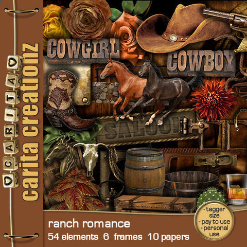 CC Scrap Kit Ranch Romance