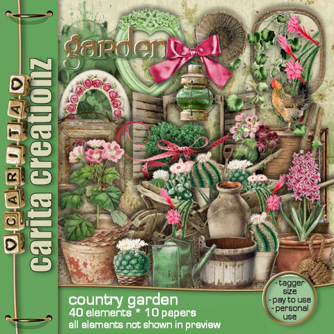 NEW Exclusive CC Country Garden