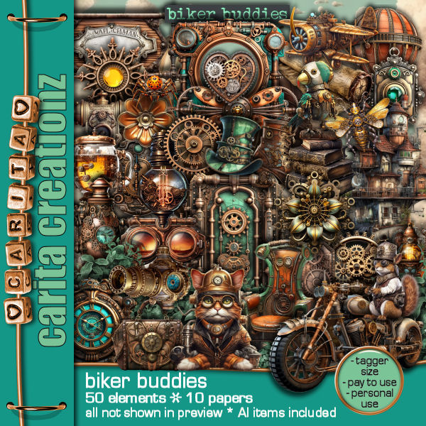 NEW Exclusive CC Biker Buddies