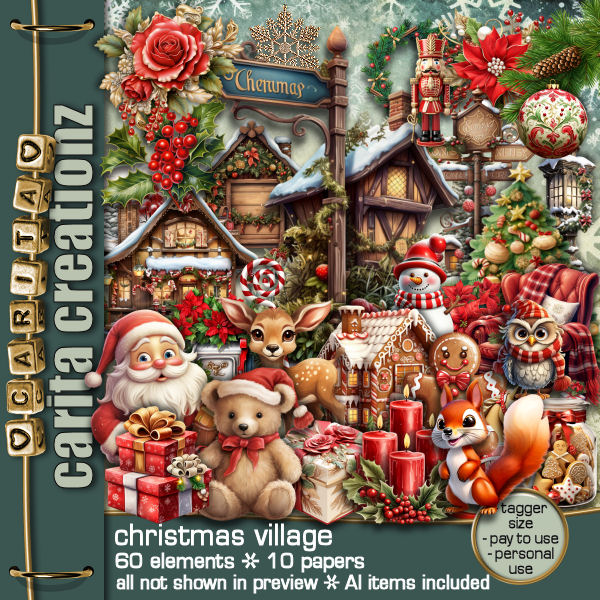 NEW Exclusive CC Christmas Village