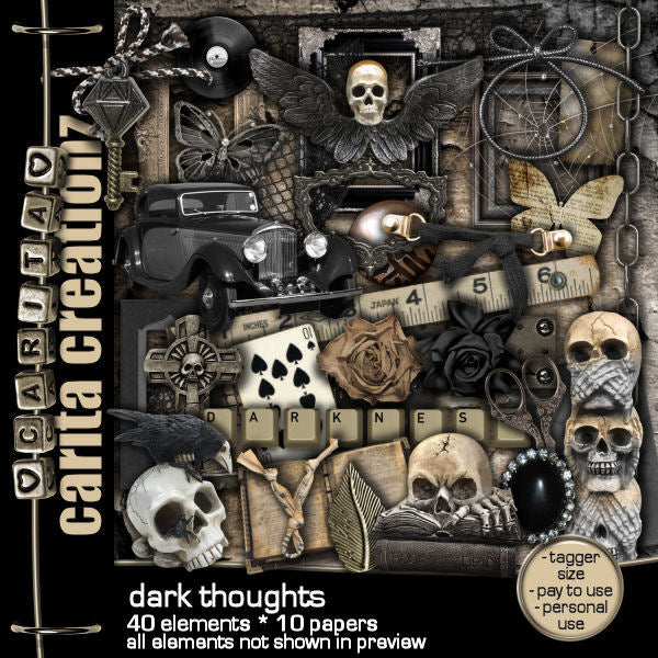 NEW Exclusive CC Dark Thoughts