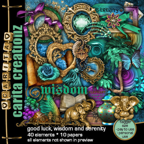 NEW CC Exclusive Good Luck, Wisdom and Serenity