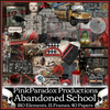 Pink Paradox Abandoned School  Scrap Kit