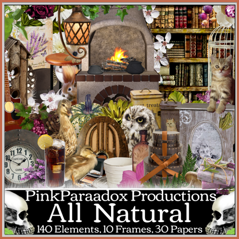 Pink Paradox All Natural Scrap Kit