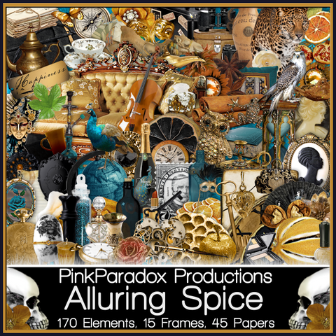 Pink Paradox Alluring Spice Scrap Kit