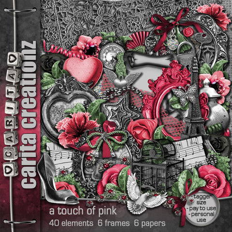 CC Scrap Kit A Touch Of Pink