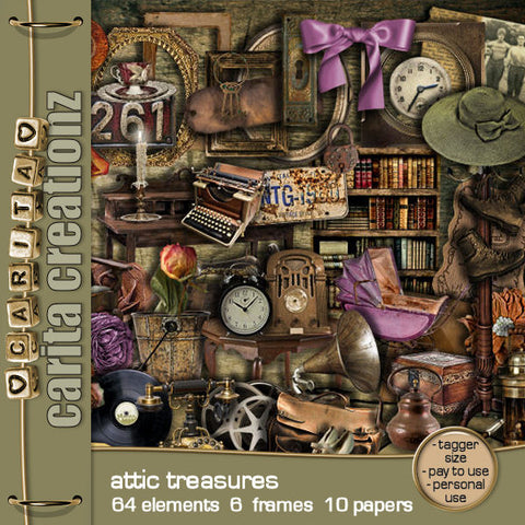 CC Scrap Kit Attic Treasures