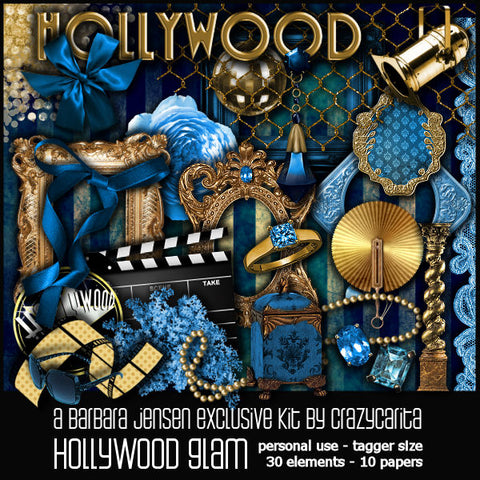 CC Scrap Kit Hollywood Glam