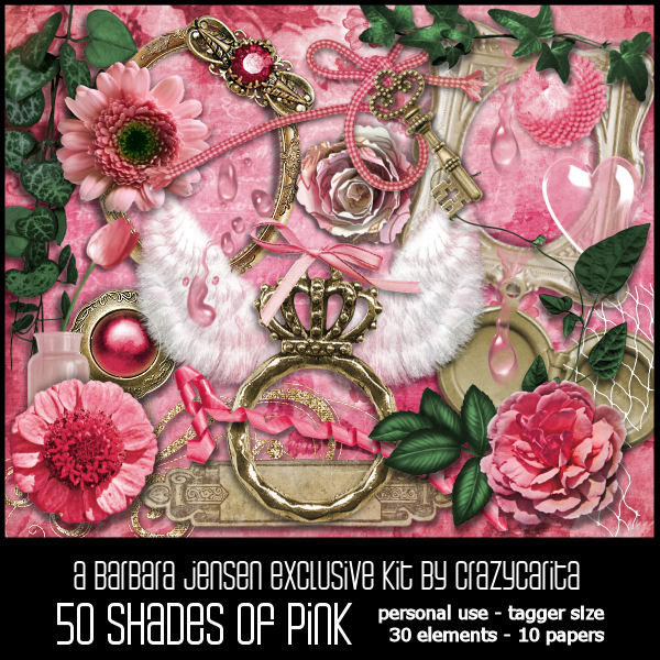 CC Scrap Kit 50 Shades Of Pink