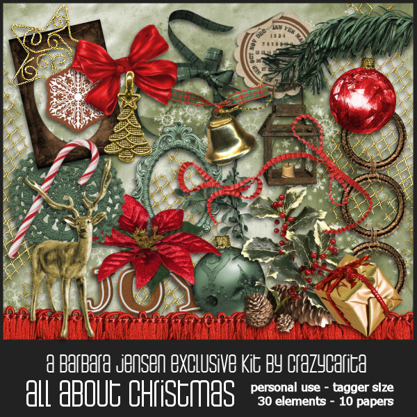 CC Scrap Kit All About Christmas