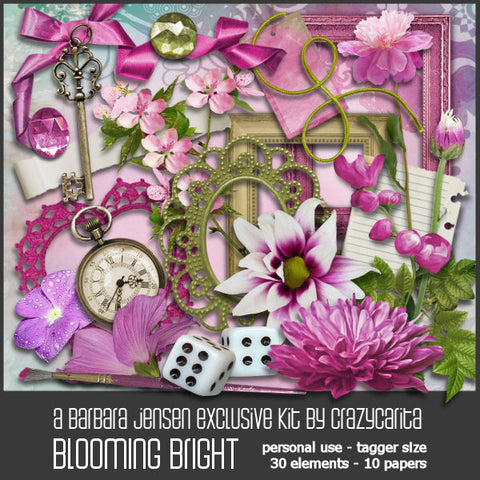 CC Scrap Kit Blooming Bright