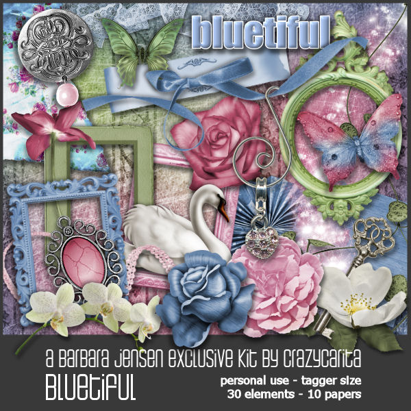 CC Scrap Kit Bluetiful