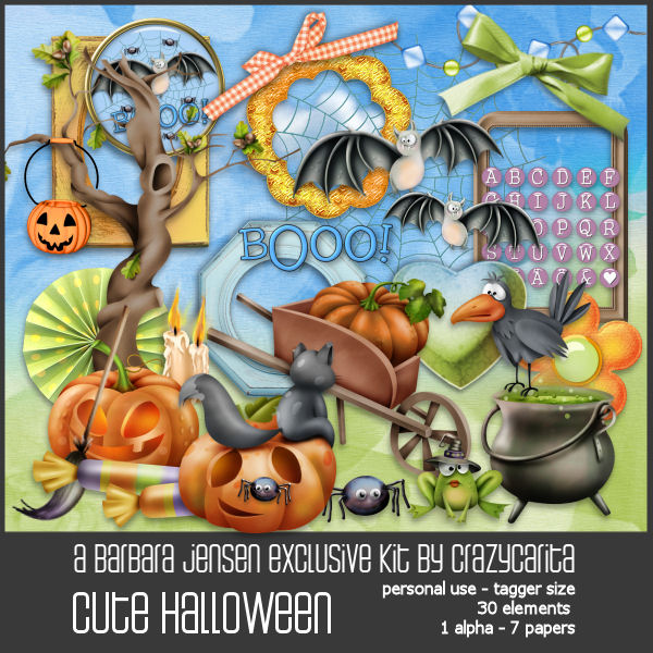 CC Scrap Kit Cute Halloween