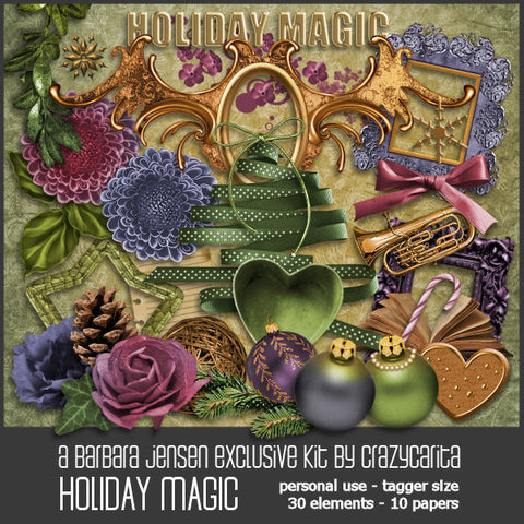 CC Scrap Kit Holiday Magic