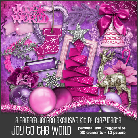 CC Scrap Kit Joy To The World