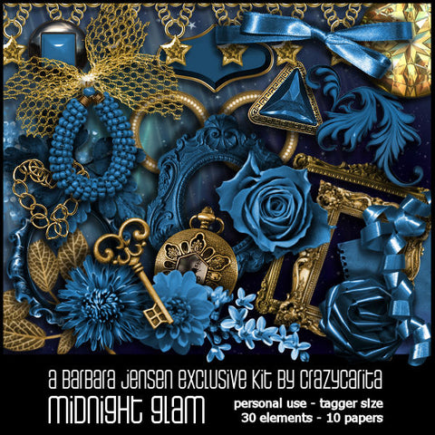 CC Scrap Kit Midnight Glam