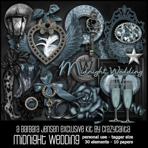 CC Scrap Kit Midnight Wedding