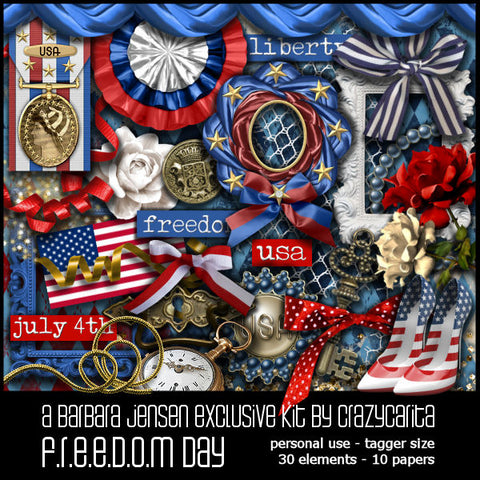 CC Scrap Kit Freedom Day