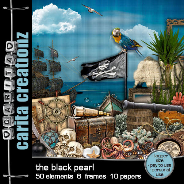 CC Scrap Kit The Black Pearl