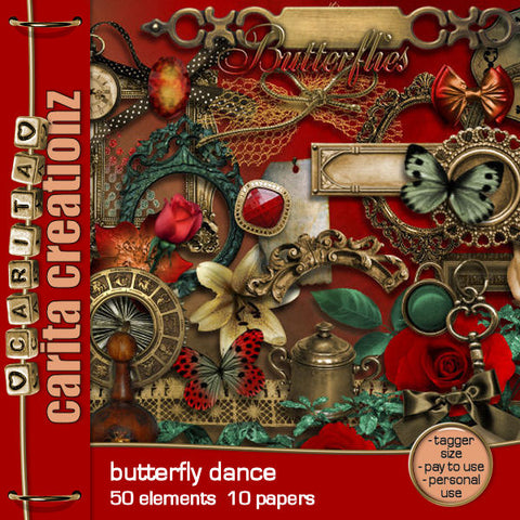 CC Scrap Kit Butterfly Dance