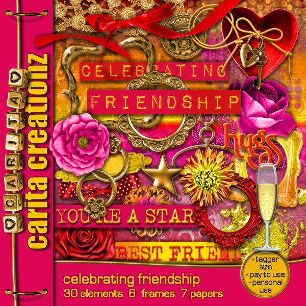 CC Scrap Kit Celebrating Friendship
