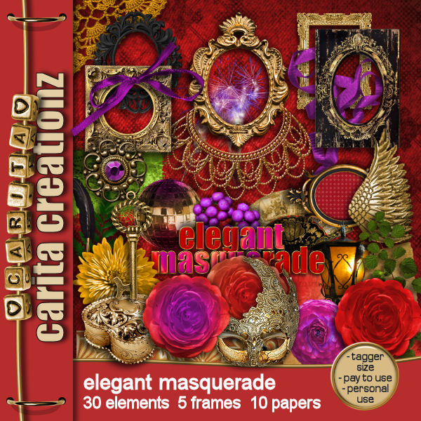 NEW Exclusive CC Elegant Masquerade