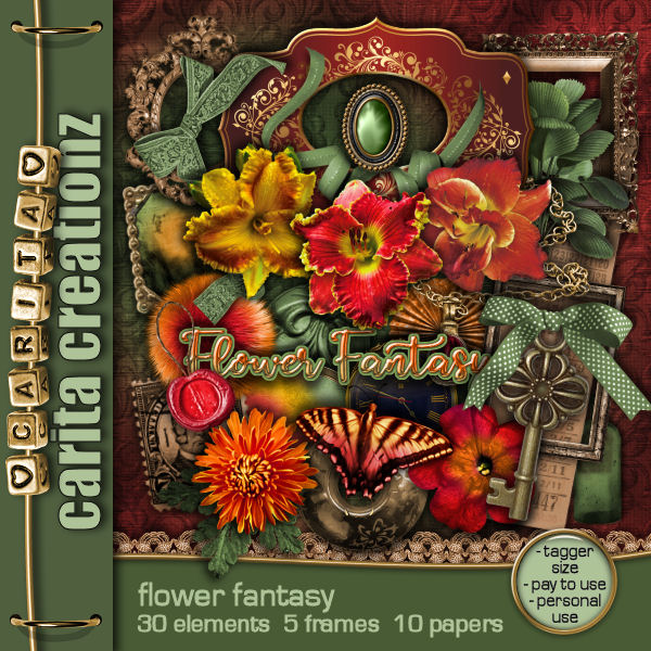 NEW Exclusive CC Flower Fantasy