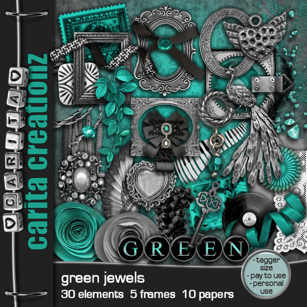 NEW Exclusive CC Green Jewels