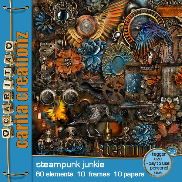CC Scrap Kit Steampunk Junkie