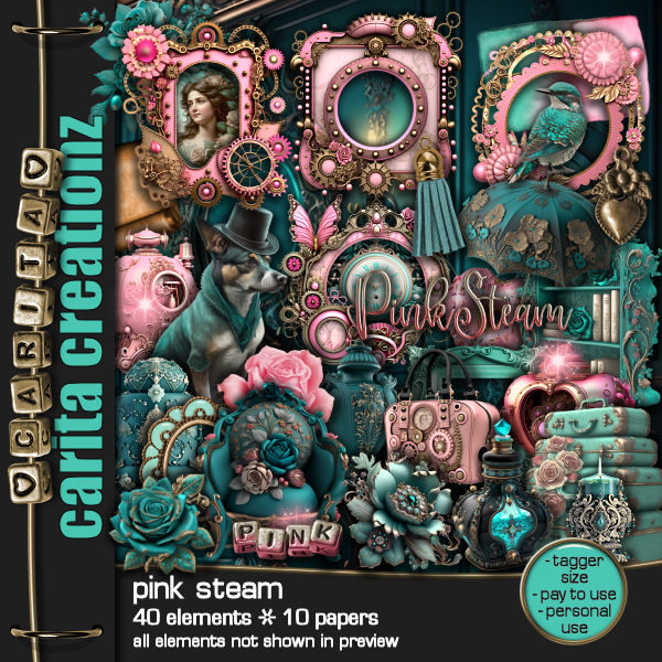 NEW CC Exclusive Pink Steam β Barbara Jensen Tubes
