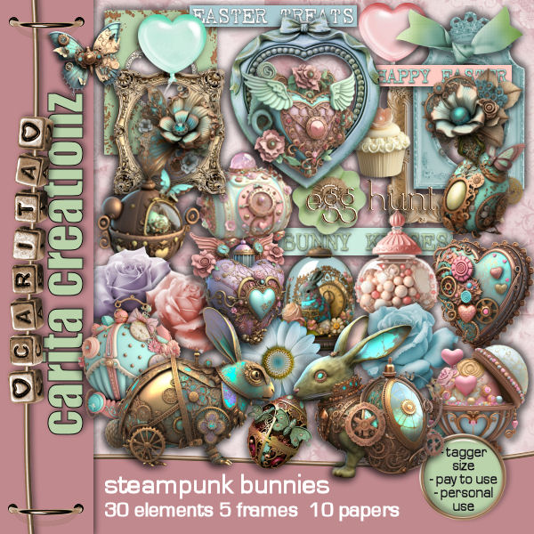 NEW CC Exclusive Steampunk Bunnies