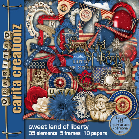 NEW Exclusive CC Kit Sweet Land Of Liberty