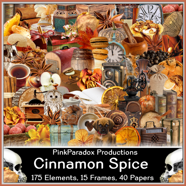 Pink Paradox Cinnamon Spice Scrap Kit
