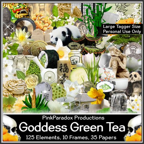 Pink Paradox Goddess Green Tea Scrap Kit