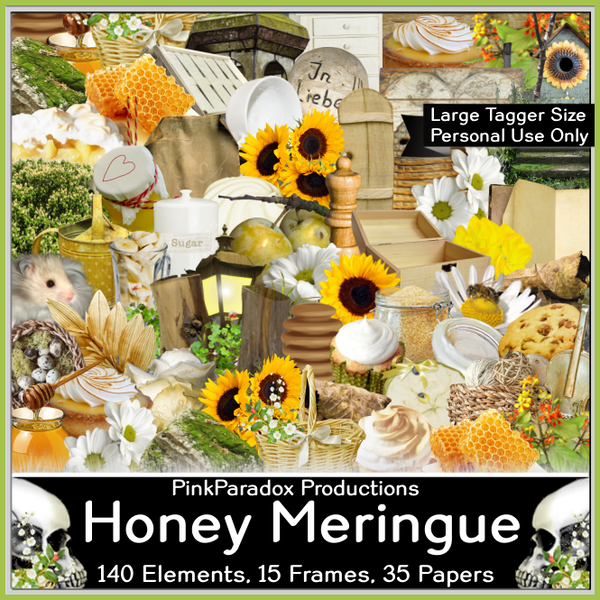 Pink Paradox Honey Meringue Scrap Kit