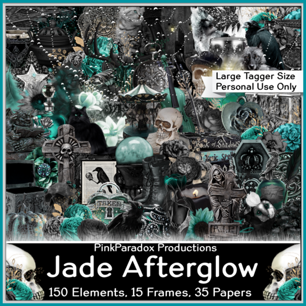 Pink Paradox Jade Afterglow Scrap Kit
