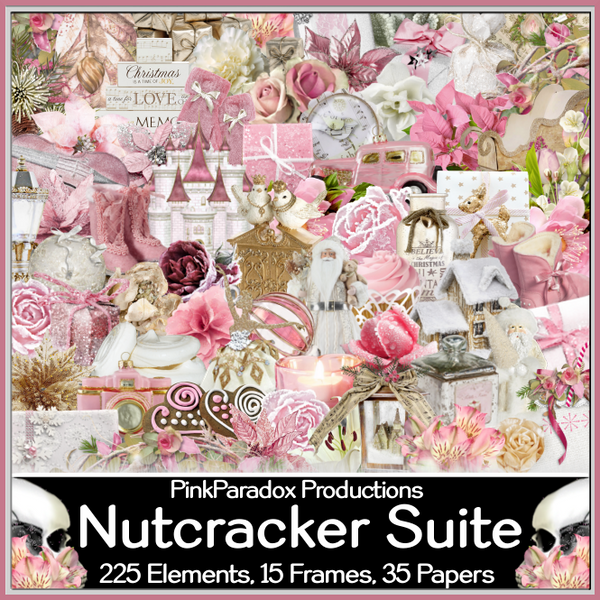 Pink Paradox Nutcracker Suite Scrap Kit
