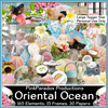 Pink Paradox Oriental Ocean Scrap Kit