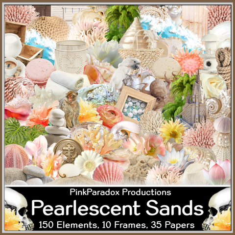 Pink Paradox Pearlescent Sands Scrap Kit