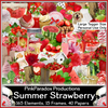 Pink Paradox Summer Strawberry Scrap Kit