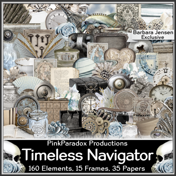 Pink Paradox Timeless Navigator Exclusive Scrap Kit