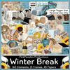 Pink Paradox Winter Break Scrap Kit