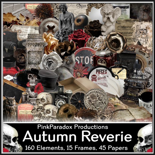 Pink Paradox Autumn Reverie Scrap Kit